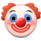 Clown Face emoji on Samsung